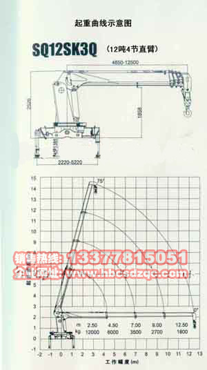 12噸吊機參數(shù)