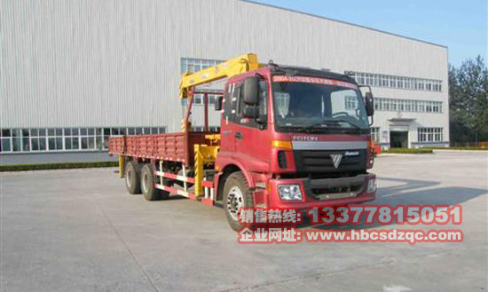 12噸歐曼后雙橋隨車(chē)吊