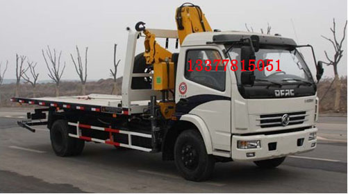 多功能隨車吊國(guó)四程力威CLW5081TQZD4型清障車