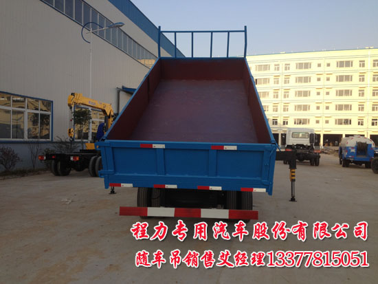 東風(fēng)勁卡隨車吊4噸國四勁卡隨車起重運輸車