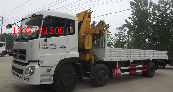 雙聯(lián)泵東風(fēng)天龍隨車吊