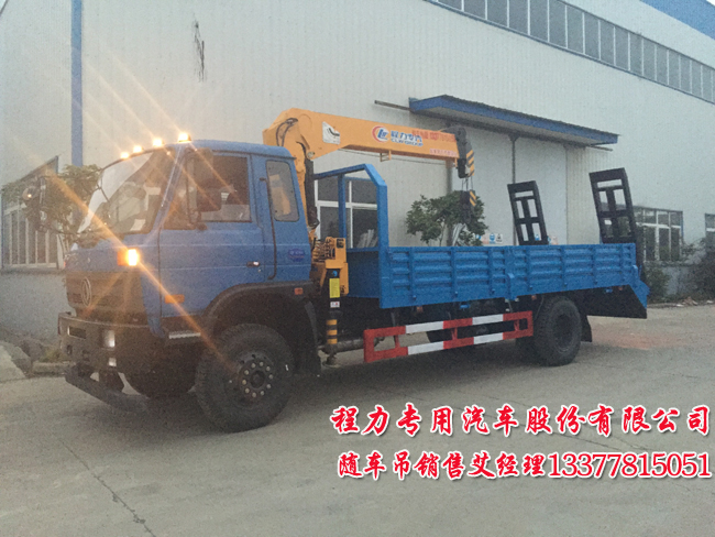可以拉挖機(jī)隨車吊EQ5168JSQ